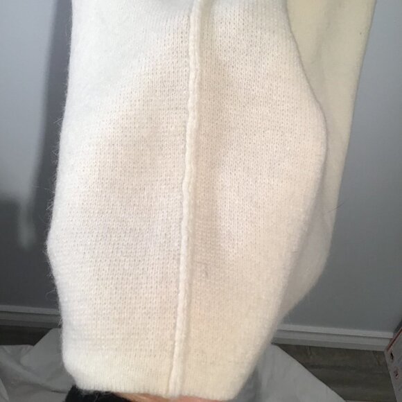 Vintage Adrienne Vittadini Lambs Wool  Knee Length Pencil Skirt Size L - Picture 3 of 6